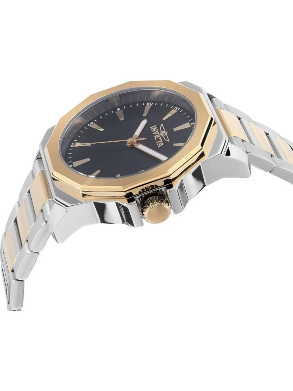 Stylish Men's 42mm Stainless Steel Quartz Watch - Sporty & Durable Timepiece